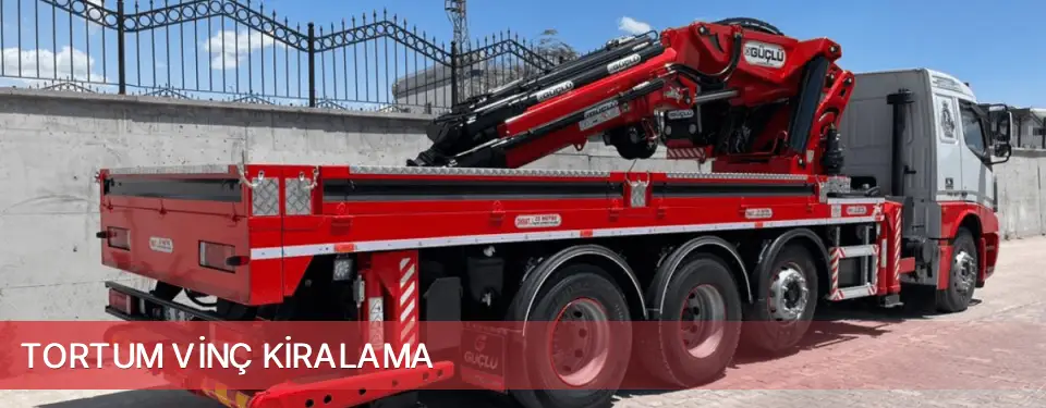 Tortum İlçemi Vinç Kiralama